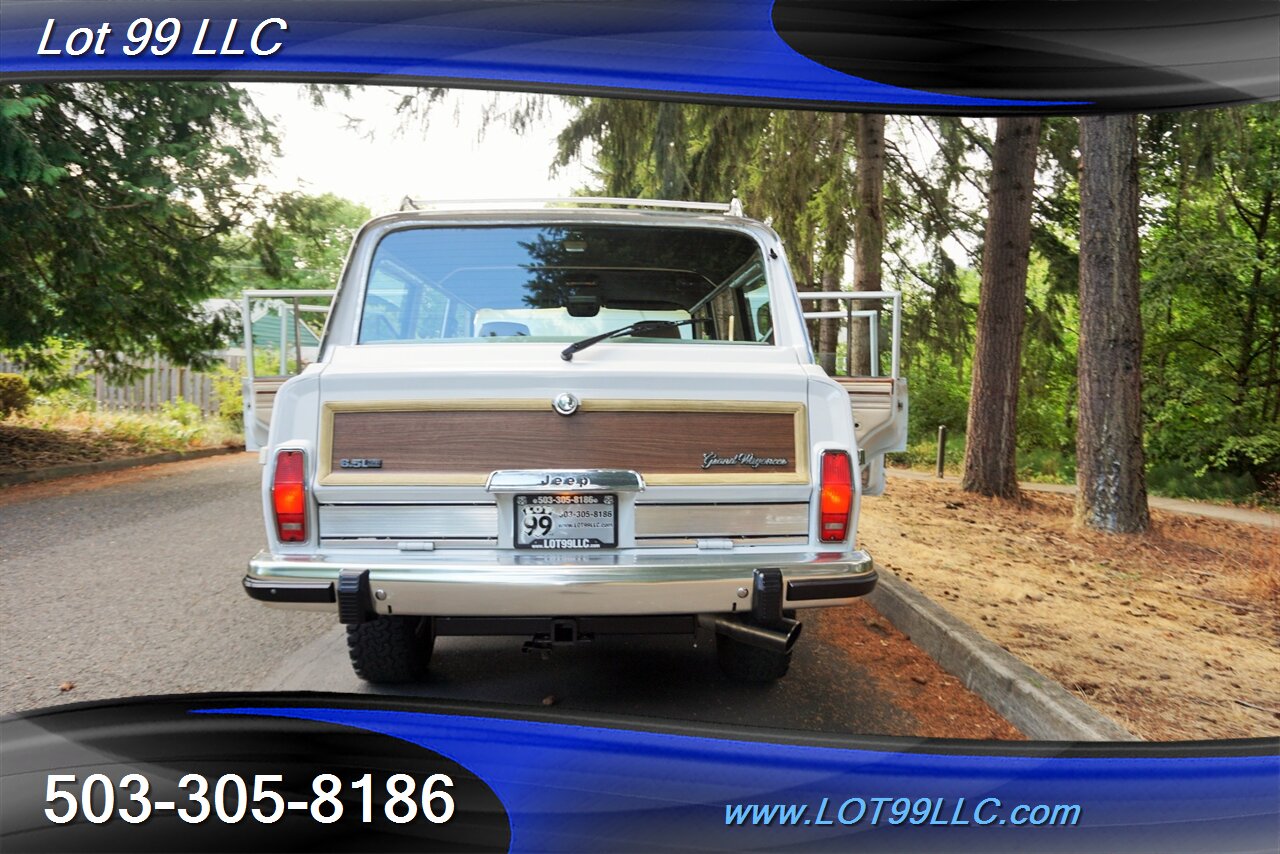 1990 Jeep Wagoneer Grand 4X4 6.5L Diesel Swap Auto Tan Leather BFG - Photo 32 - Milwaukie, OR 97267