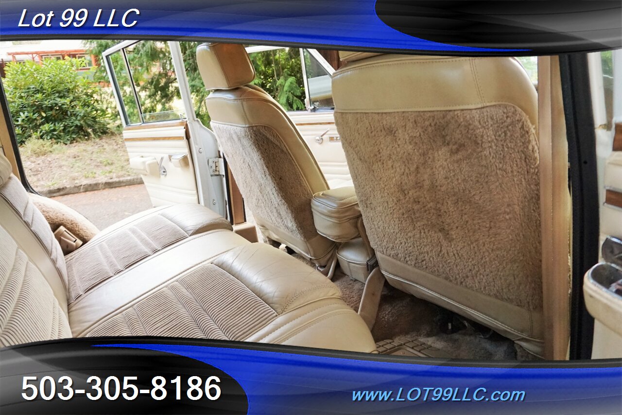 1990 Jeep Wagoneer Grand 4X4 6.5L Diesel Swap Auto Tan Leather BFG - Photo 15 - Milwaukie, OR 97267