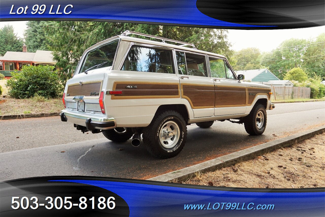 1990 Jeep Wagoneer Grand 4X4 6.5L Diesel Swap Auto Tan Leather BFG - Photo 9 - Milwaukie, OR 97267