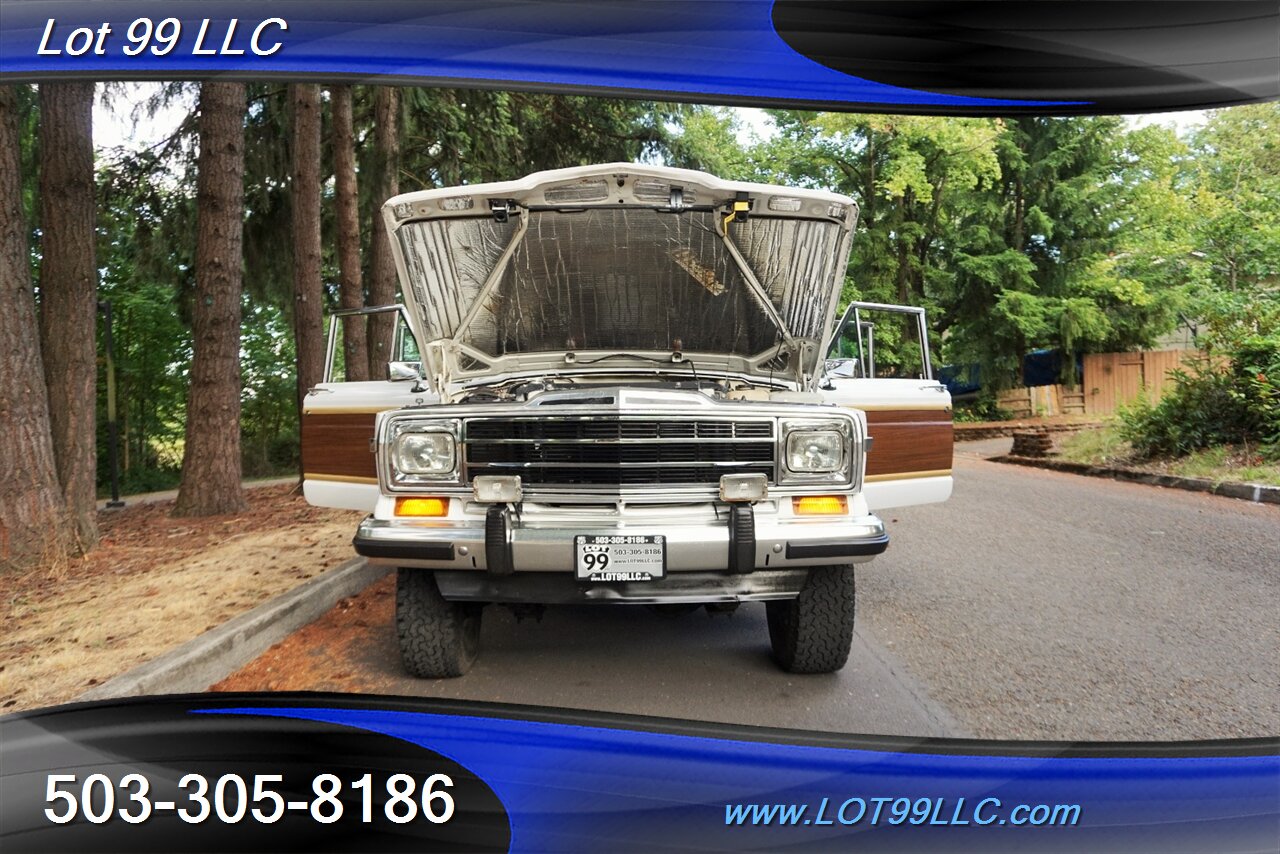 1990 Jeep Wagoneer Grand 4X4 6.5L Diesel Swap Auto Tan Leather BFG - Photo 30 - Milwaukie, OR 97267