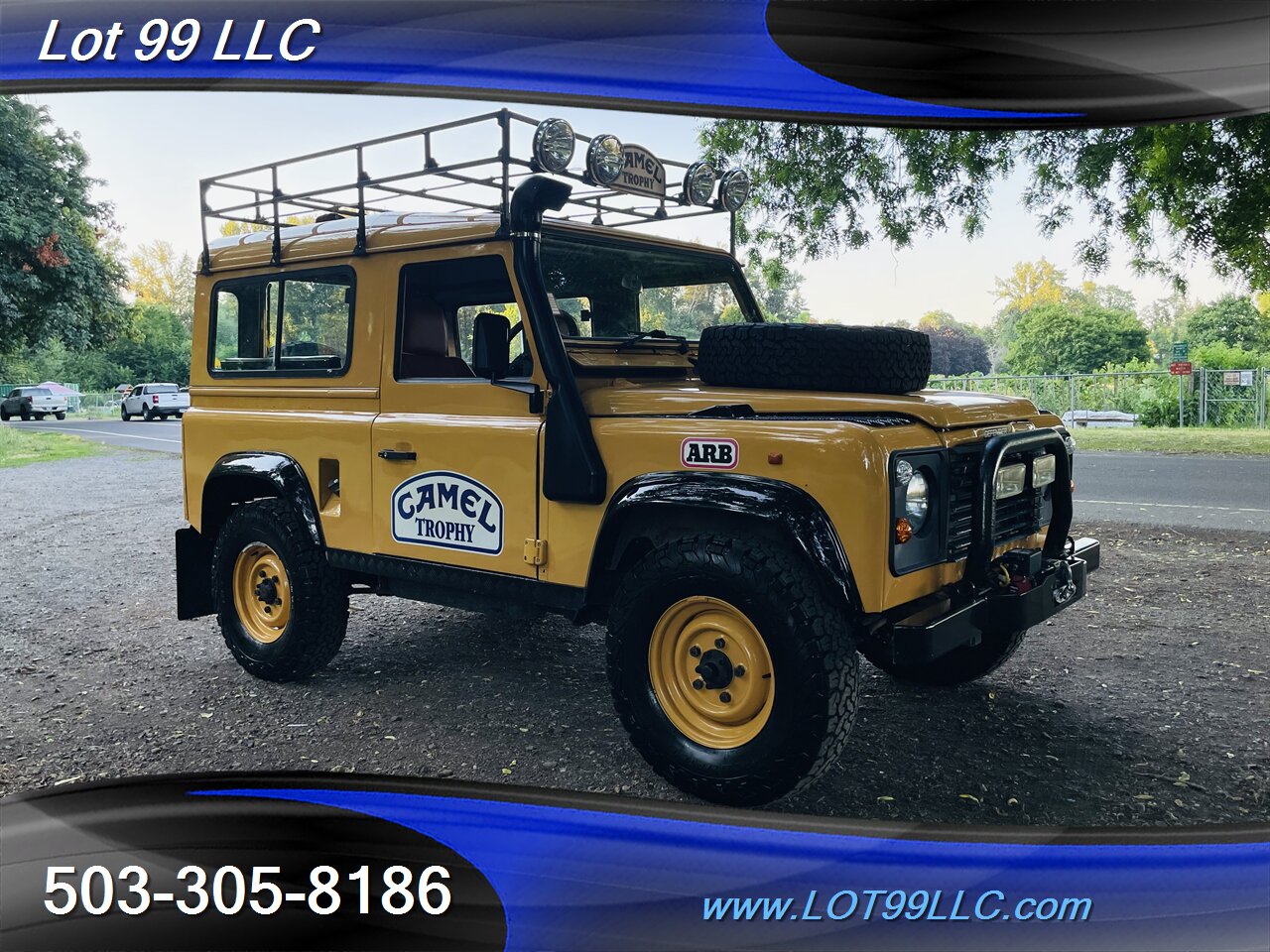 1997 Land Rover Defender 90 RHD CAMEL TROPHY 4x4 TDI DIESEL 5 Speed   - Photo 4 - Milwaukie, OR 97267