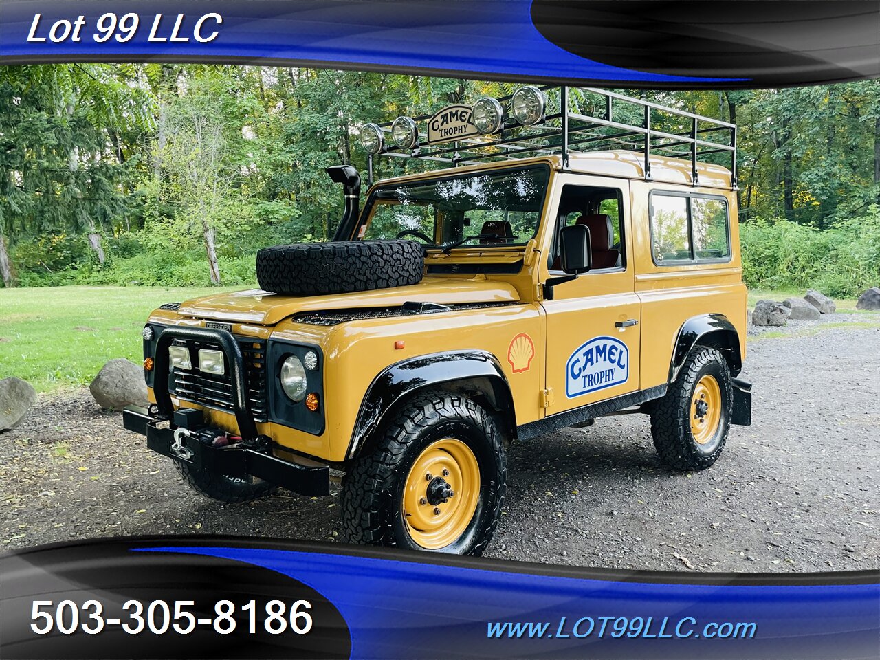 1997 Land Rover Defender 90 RHD CAMEL TROPHY 4x4 TDI DIESEL 5 Speed   - Photo 2 - Milwaukie, OR 97267