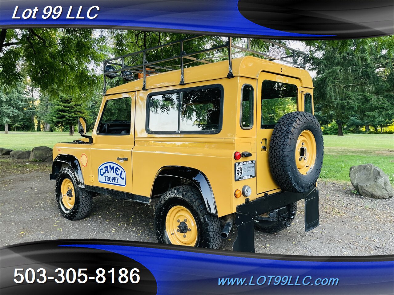 1997 Land Rover Defender 90 RHD CAMEL TROPHY 4x4 TDI DIESEL 5 Speed   - Photo 8 - Milwaukie, OR 97267