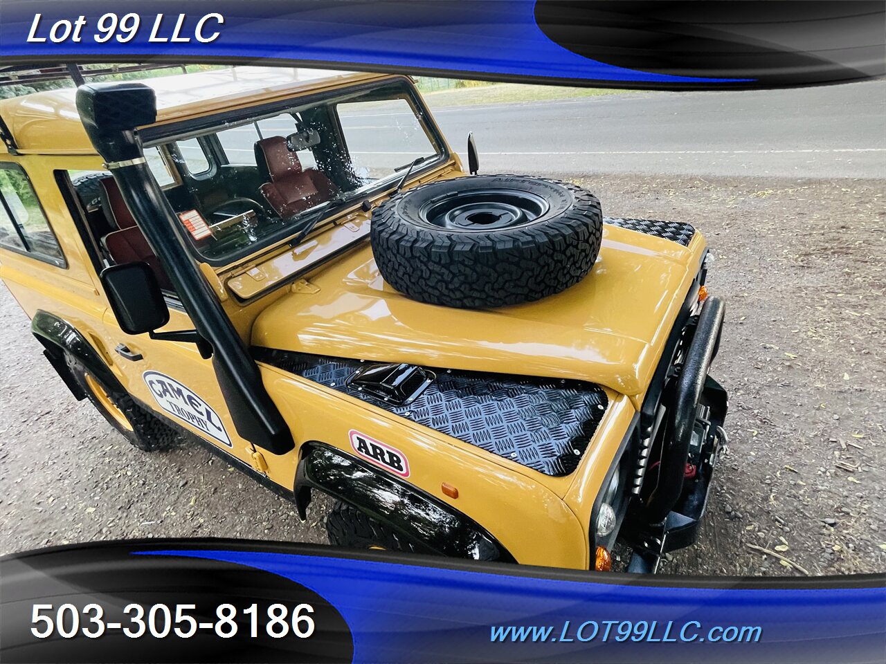 1997 Land Rover Defender 90 RHD CAMEL TROPHY 4x4   - Photo 10 - Milwaukie, OR 97267