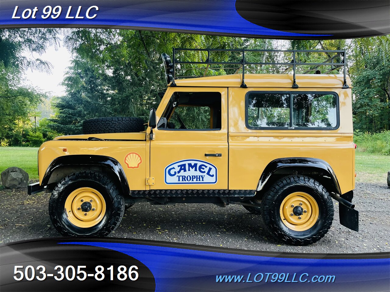 1997 Land Rover Defender 90 RHD CAMEL TROPHY 4x4 TDI DIESEL 5 Speed   - Photo 1 - Milwaukie, OR 97267