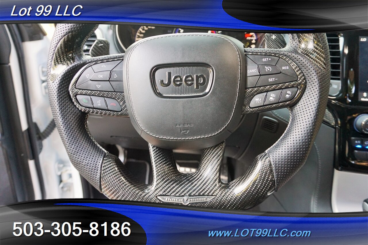 2021 Jeep Grand Cherokee Trackhawk AWD 46K GPS Pano LOWERED Exhaust 20S   - Photo 27 - Milwaukie, OR 97267