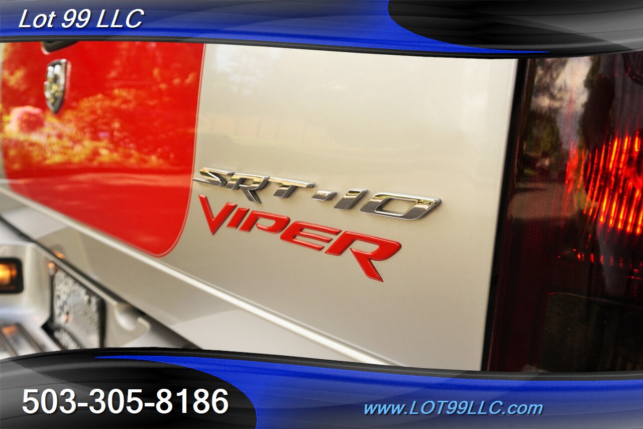 2005 Dodge Ram 1500 SRT-10 VIPER TRUCK Crew Cab V10 8.3L Auto 76K Leather   - Photo 33 - Milwaukie, OR 97267