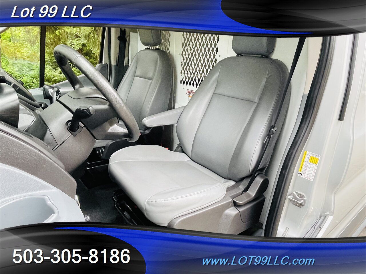 2015 Ford Transit CARGO VAN  71K Leather Divider Wall   - Photo 13 - Milwaukie, OR 97267