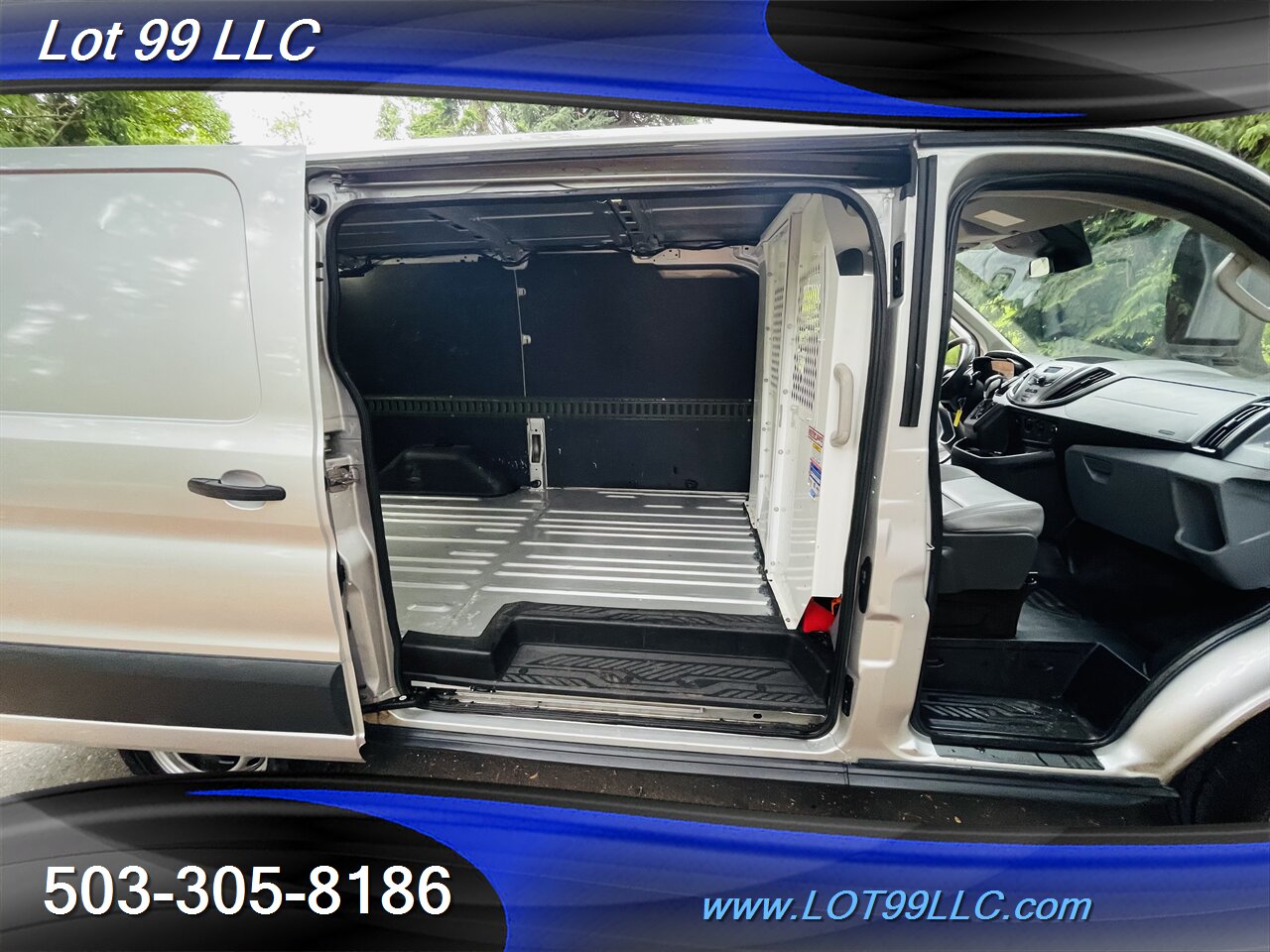 2015 Ford Transit CARGO VAN  71K Leather Divider Wall   - Photo 17 - Milwaukie, OR 97267