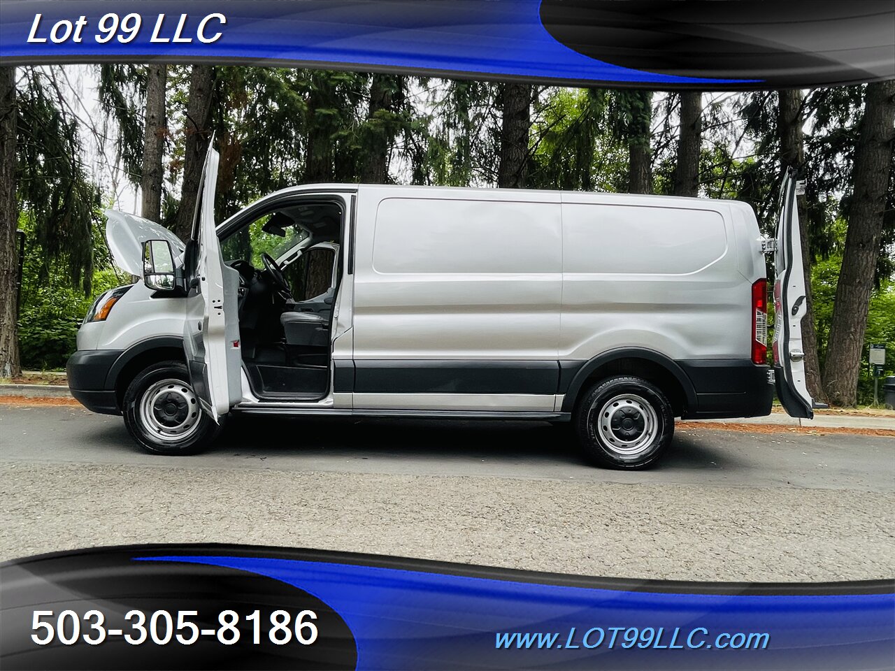 2015 Ford Transit CARGO VAN  71K Leather Divider Wall   - Photo 21 - Milwaukie, OR 97267