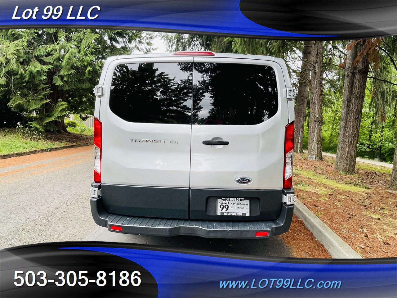 2015 Ford Transit CARGO VAN  71K Leather Divider Wall   - Photo 8 - Milwaukie, OR 97267