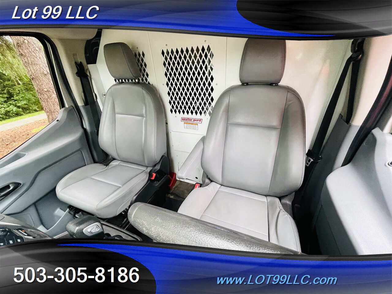 2015 Ford Transit CARGO VAN  71K Leather Divider Wall   - Photo 11 - Milwaukie, OR 97267