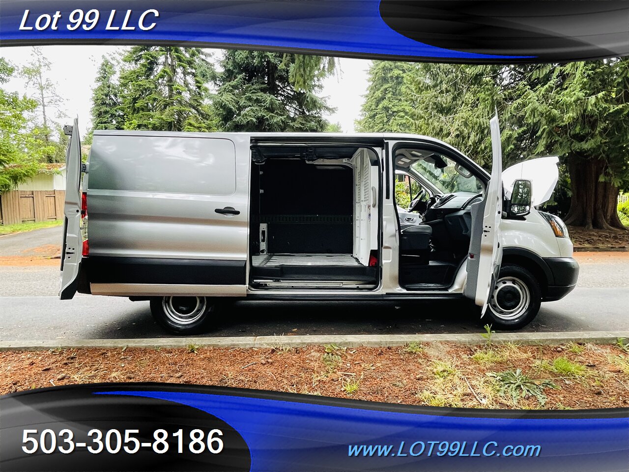 2015 Ford Transit CARGO VAN  71K Leather Divider Wall   - Photo 22 - Milwaukie, OR 97267