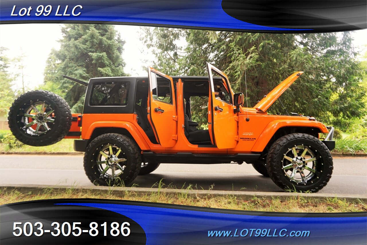 2012 Jeep Wrangler Unlimited Sahara 4X4 V6 Automatic LIFTED 22 WHEELS   - Photo 28 - Milwaukie, OR 97267