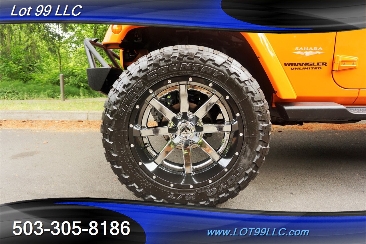 2012 Jeep Wrangler Unlimited Sahara 4X4 V6 Automatic LIFTED 22 WHEELS   - Photo 32 - Milwaukie, OR 97267