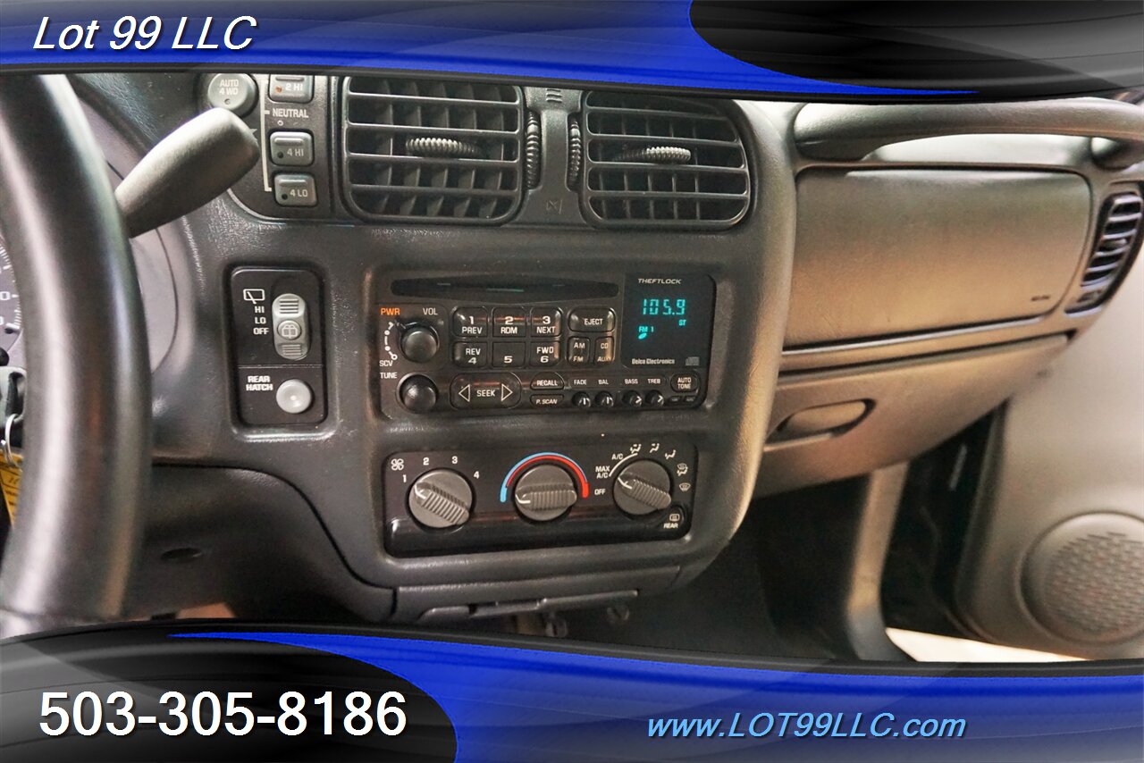 2000 Chevrolet Blazer ZR2 LS 4WD 126K V6 4.3L Automatic Newer Tires   - Photo 18 - Milwaukie, OR 97267