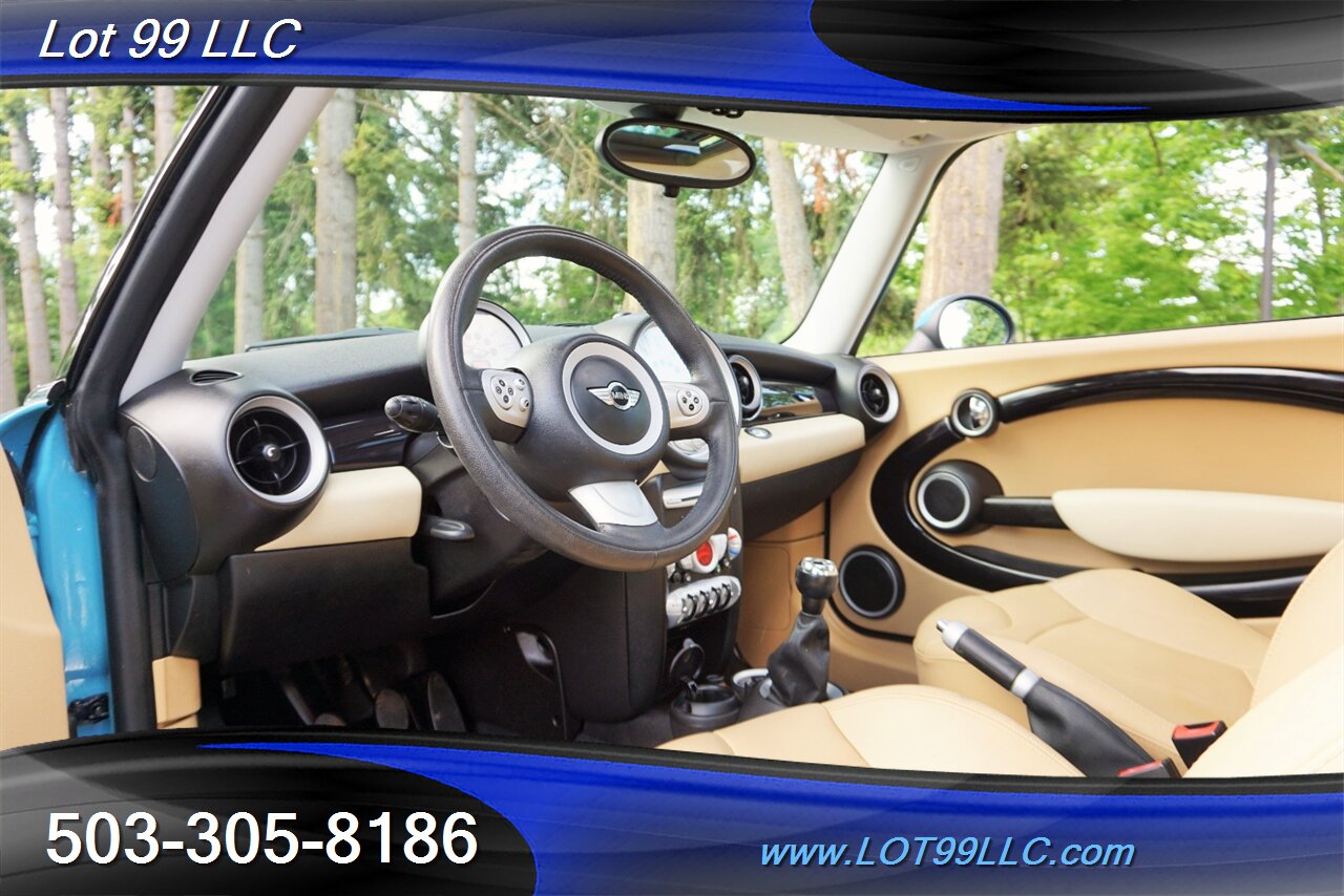 2007 MINI Cooper Base Only 32K Heated Leather Pano Roof 6 Speed   - Photo 2 - Milwaukie, OR 97267