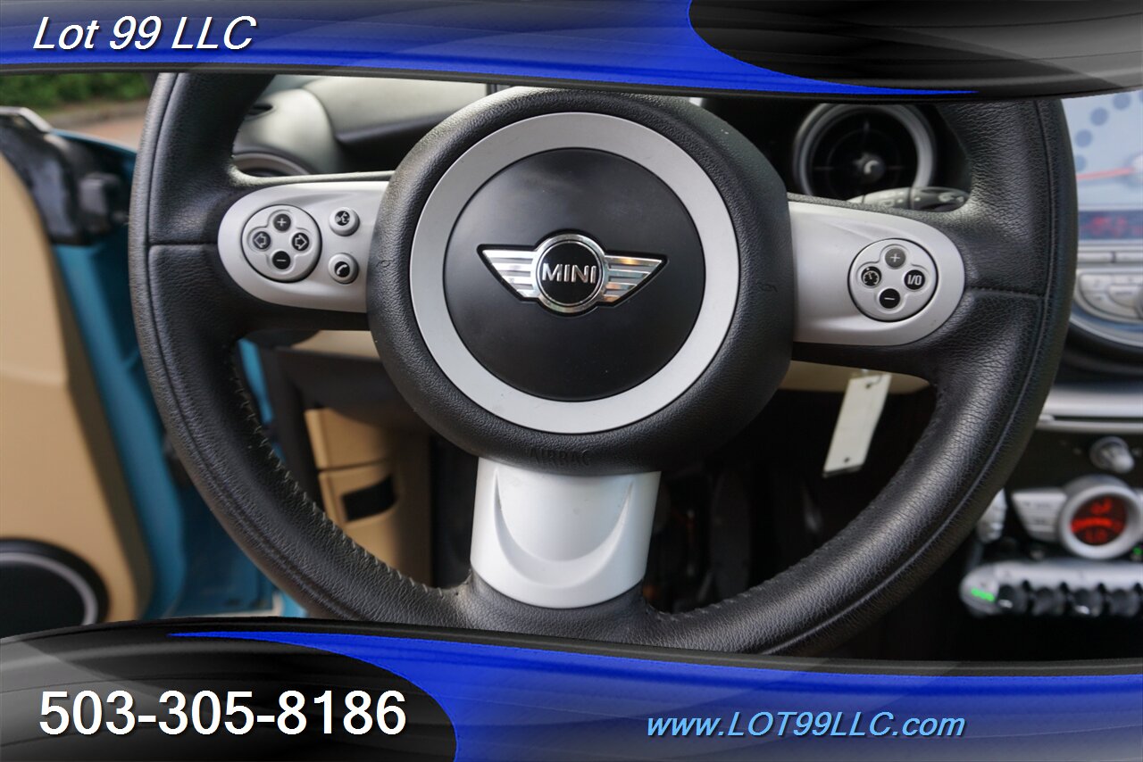 2007 MINI Cooper Base Only 32K Heated Leather Pano Roof 6 Speed   - Photo 23 - Milwaukie, OR 97267