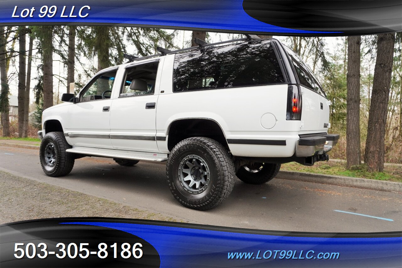 1998 Chevrolet Suburban K1500 LT 4X4 V8 5.7L Auto Leather LITED Premium Wheels Newer Tires NO RUST ROOF RACK - Photo 11 - Milwaukie, OR 97267