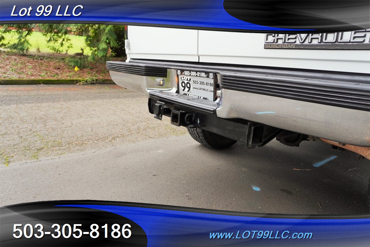 1998 Chevrolet Suburban K1500 LT 4X4 V8 5.7L Auto Leather LITED Premium Wheels Newer Tires NO RUST ROOF RACK - Photo 31 - Milwaukie, OR 97267
