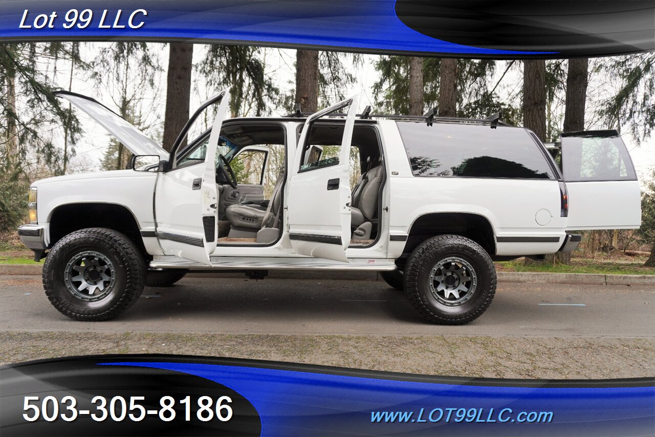 1998 Chevrolet Suburban K1500 LT 4X4 V8 5.7L Auto Leather LITED Premium Wheels Newer Tires NO RUST ROOF RACK - Photo 26 - Milwaukie, OR 97267