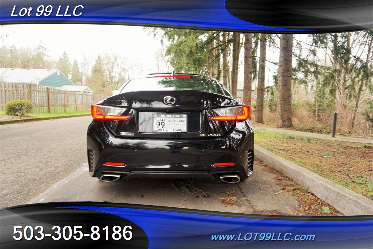 2016 Lexus RC 200t Coupe 2.0L TURBO Heated Leather Moon Roof Pano Rf   - Photo 10 - Milwaukie, OR 97267