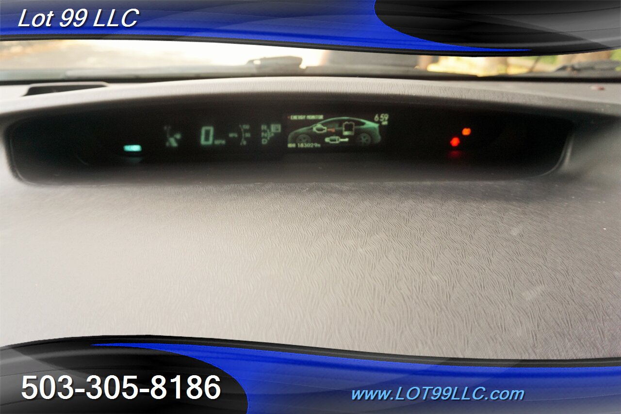 2012 Toyota Prius One 1.8L Auto Heated Leather GPS Newer Tires   - Photo 20 - Milwaukie, OR 97267