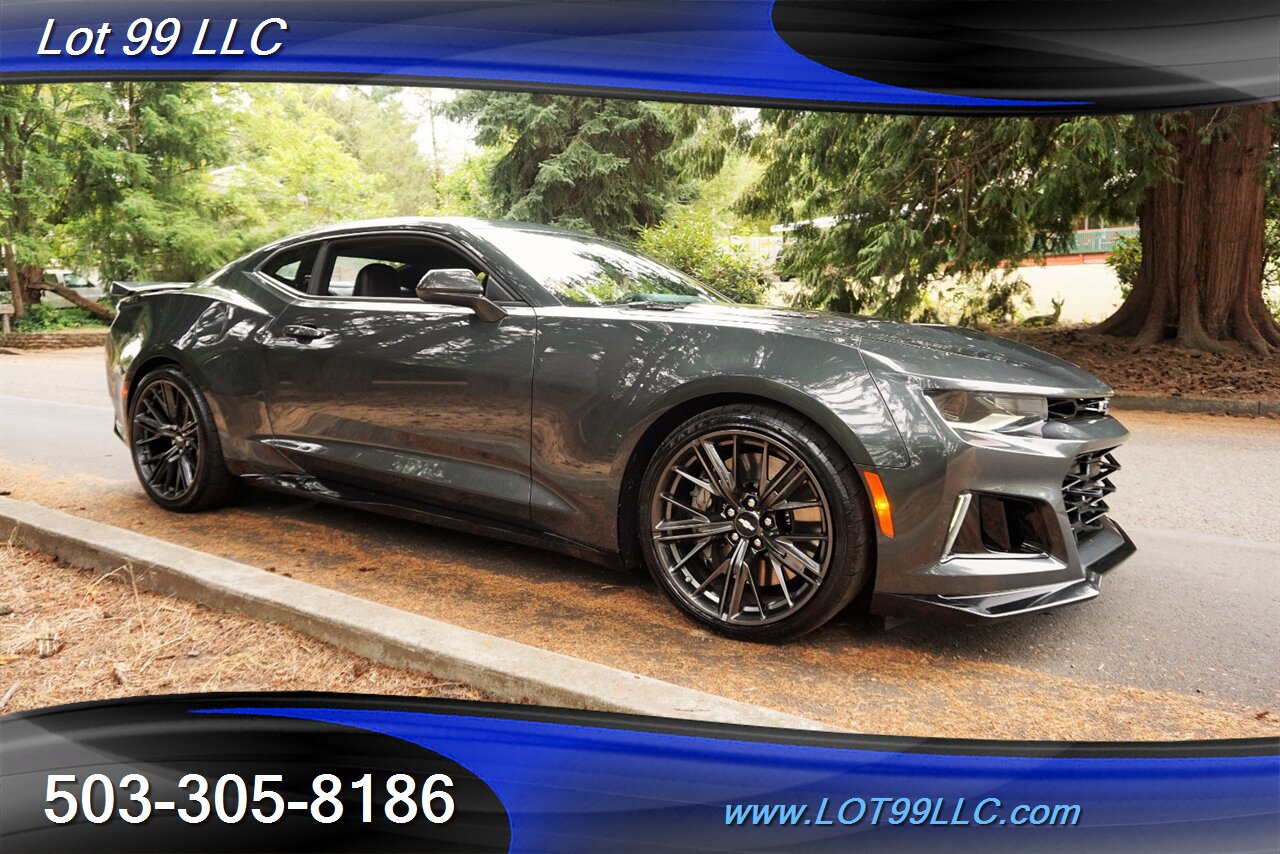 2018 Chevrolet Camaro ZL1 6.2L Supercharged 650 HP Leather Moon GPS   - Photo 7 - Milwaukie, OR 97267