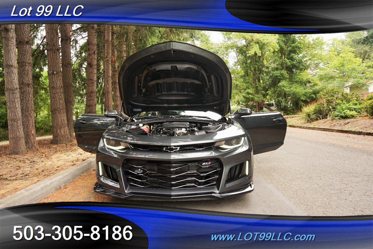 2018 Chevrolet Camaro ZL1 6.2L Supercharged 650 HP Leather Moon GPS   - Photo 28 - Milwaukie, OR 97267
