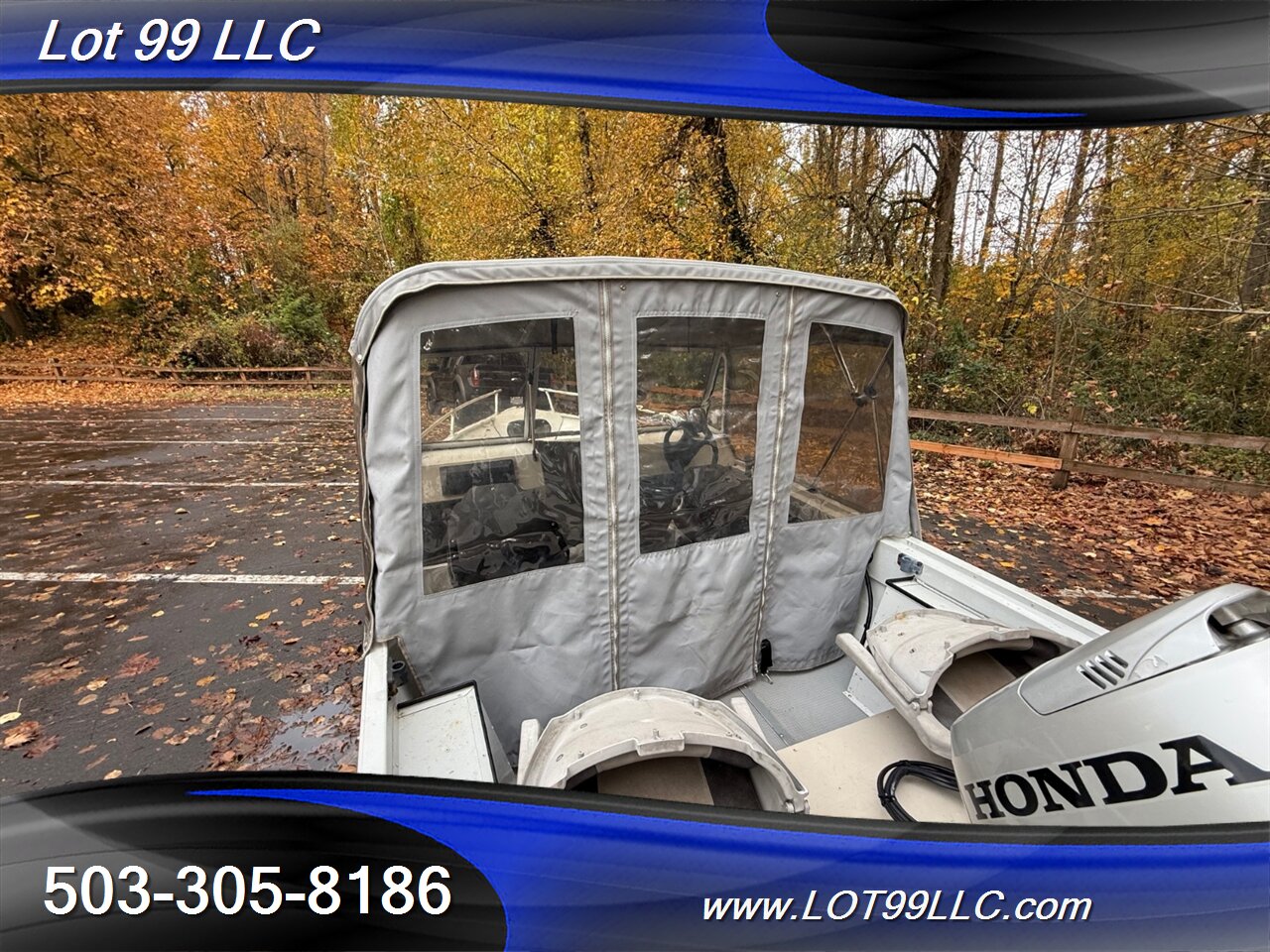 2004 SMOKER CRAFT TRACER 16' Fishermans Canvas Top 25hp Honda New Seats Lowrance Fishfinder Drop Curtain  Like: Alaskan Pro Osprey Lund Lodge - Photo 35 - Milwaukie, OR 97267