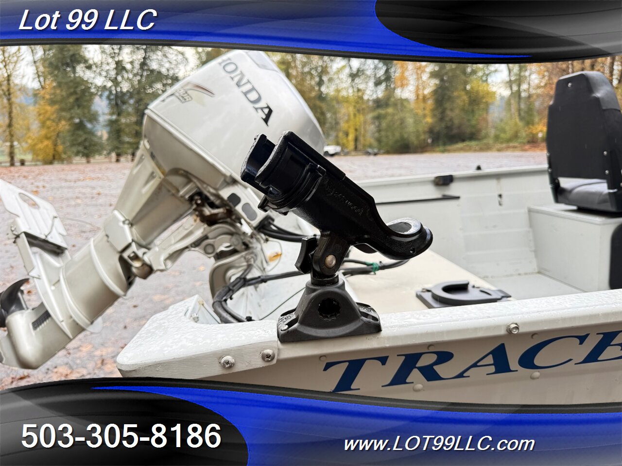 2004 SMOKER CRAFT TRACER 16' Fishermans Canvas Top 25hp Honda New Seats Lowrance Fishfinder Drop Curtain  Like: Alaskan Pro Osprey Lund Lodge - Photo 74 - Milwaukie, OR 97267