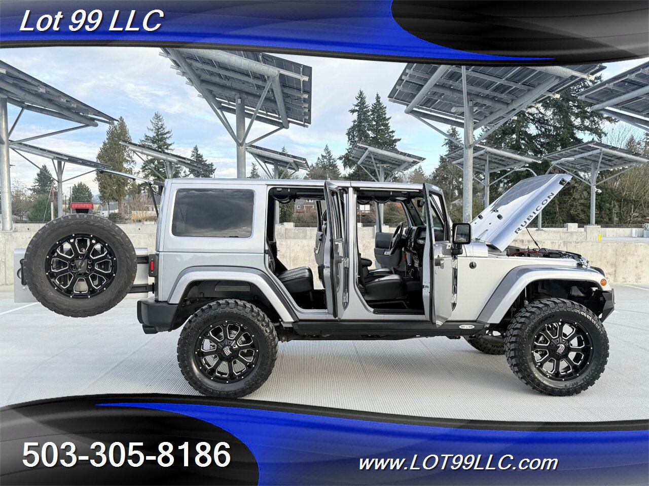 2016 Jeep Wrangler Rubicon New 37 " Tires Lifted Htd Leather Winch - Photo 27 - Milwaukie, OR 97267