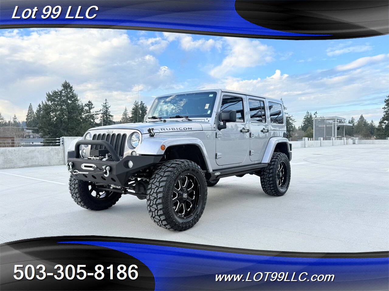 2016 Jeep Wrangler Rubicon New 37 " Tires Lifted Htd Leather Winch - Photo 2 - Milwaukie, OR 97267