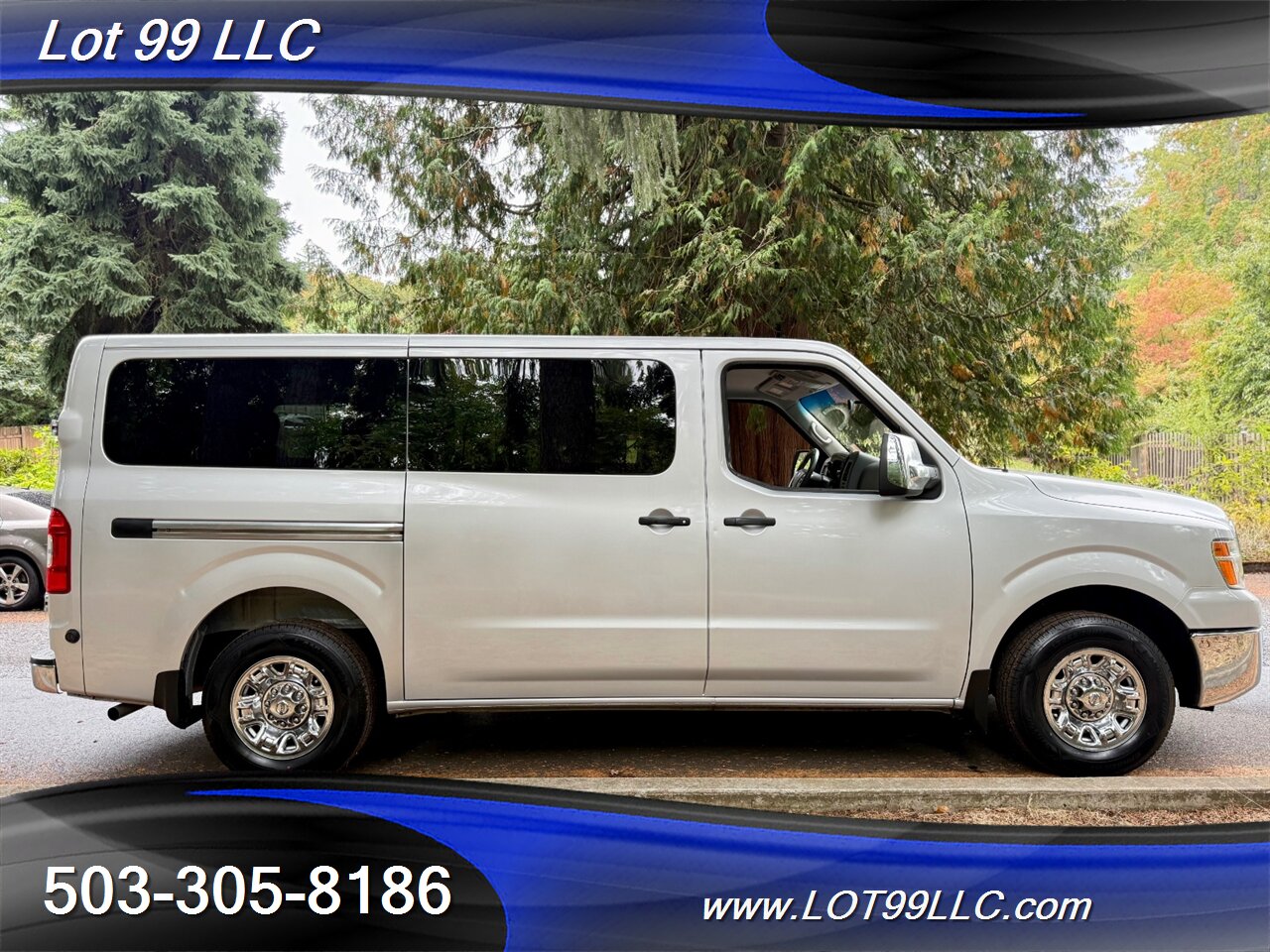 2021 Nissan NV 3500 HD SV 49k Miles 12 Passenger Van  NEW TIRES 1-Owner Navi Camera Parking Sensors Tinted - Photo 6 - Milwaukie, OR 97267