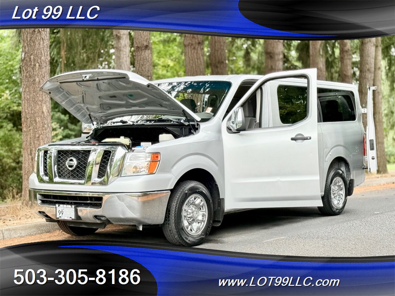 2021 Nissan NV 3500 HD SV 49k Miles 12 Passenger Van  NEW TIRES 1-Owner Navi Camera Parking Sensors Tinted - Photo 42 - Milwaukie, OR 97267
