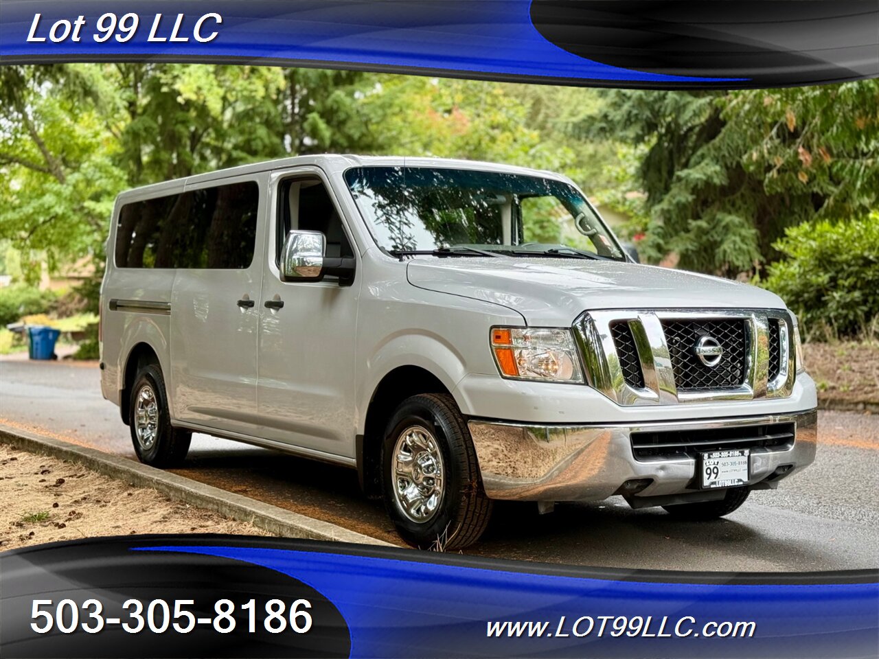 2021 Nissan NV 3500 HD SV 49k Miles 12 Passenger Van  NEW TIRES 1-Owner Navi Camera Parking Sensors Tinted - Photo 5 - Milwaukie, OR 97267