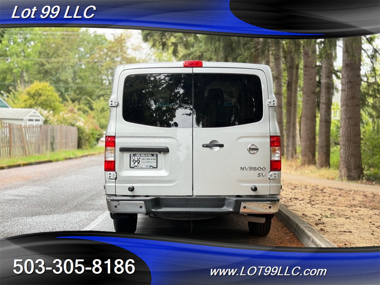 2021 Nissan NV 3500 HD SV 49k Miles 12 Passenger Van  NEW TIRES 1-Owner Navi Camera Parking Sensors Tinted - Photo 8 - Milwaukie, OR 97267