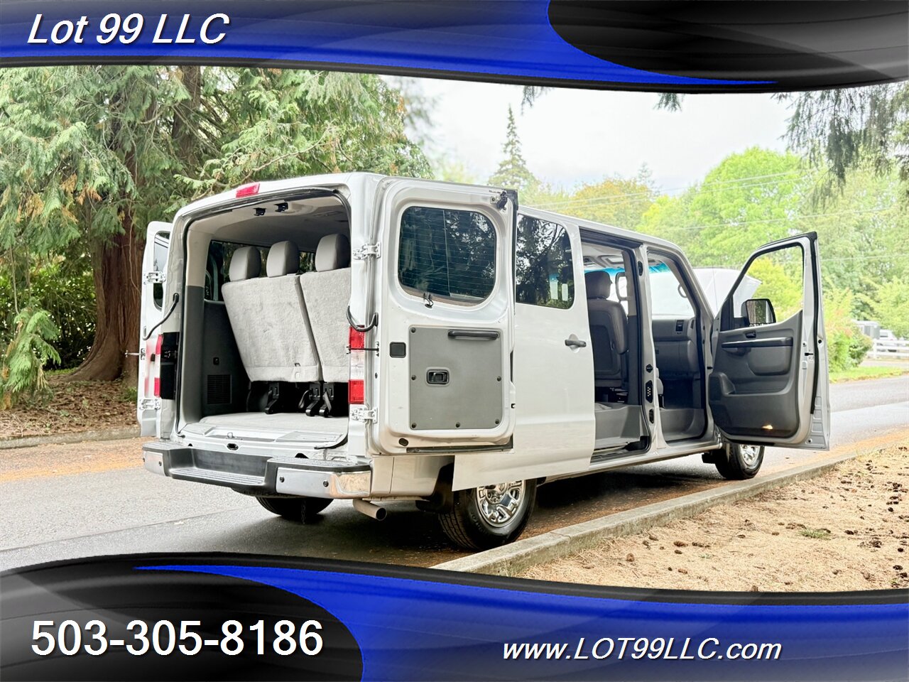 2021 Nissan NV 3500 HD SV 49k Miles 12 Passenger Van  NEW TIRES 1-Owner Navi Camera Parking Sensors Tinted - Photo 21 - Milwaukie, OR 97267