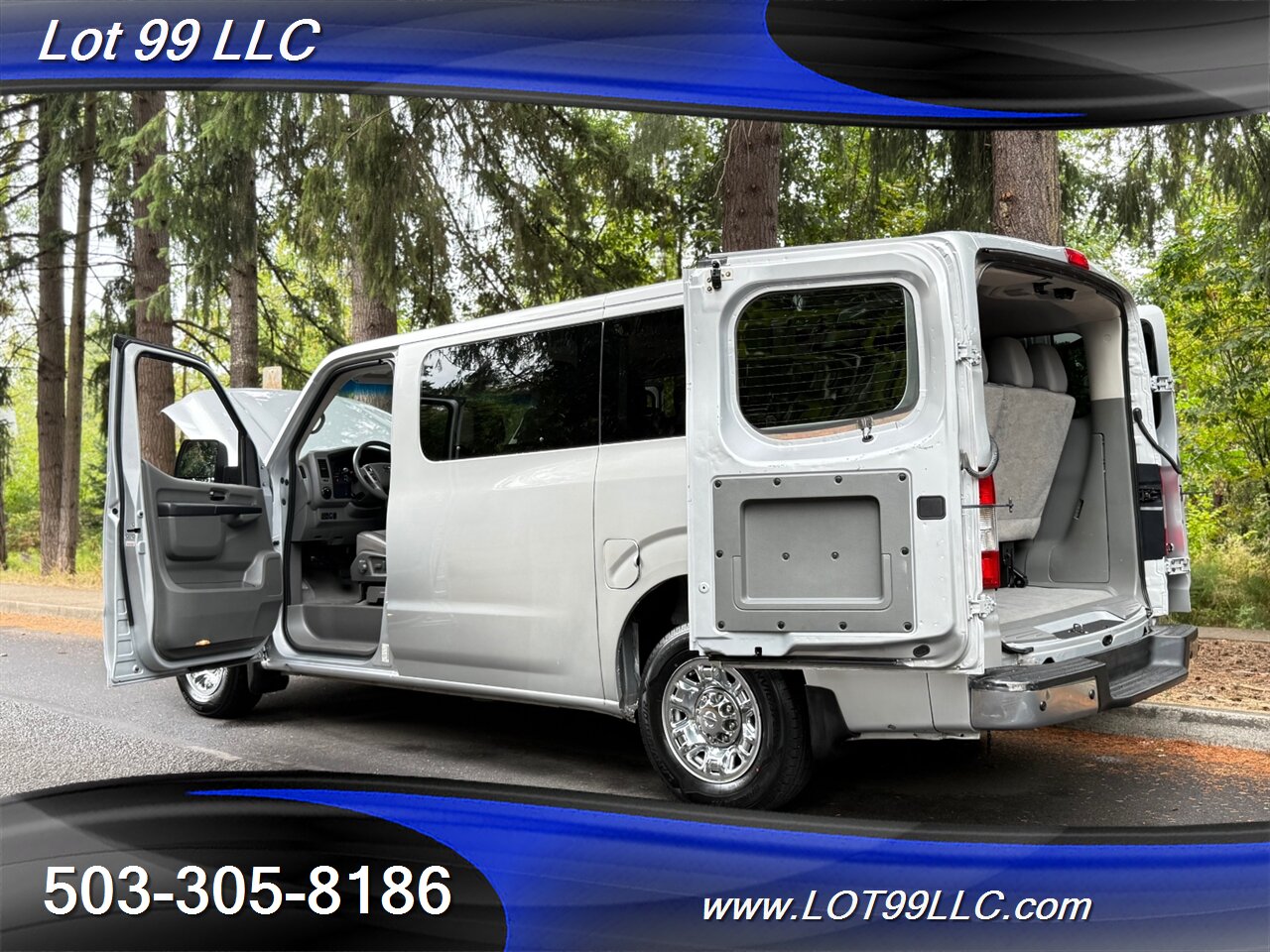 2021 Nissan NV 3500 HD SV 49k Miles 12 Passenger Van  NEW TIRES 1-Owner Navi Camera Parking Sensors Tinted - Photo 51 - Milwaukie, OR 97267