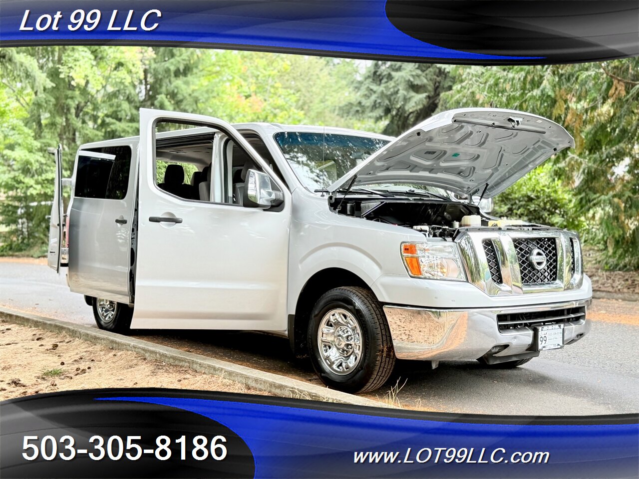 2021 Nissan NV 3500 HD SV 49k Miles 12 Passenger Van  NEW TIRES 1-Owner Navi Camera Parking Sensors Tinted - Photo 46 - Milwaukie, OR 97267