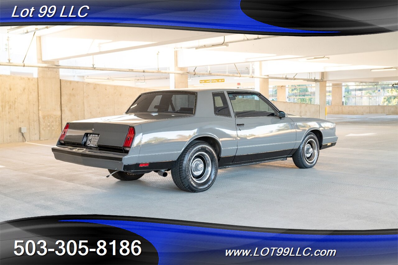 1986 Chevrolet Monte Carlo LS  Headers Rally's Digital Dash Lockup Converter - Photo 13 - Milwaukie, OR 97267