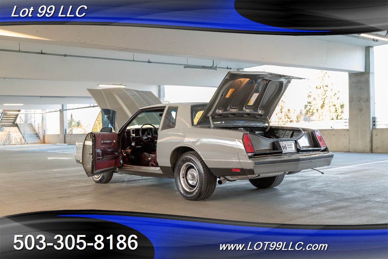 1986 Chevrolet Monte Carlo LS  Headers Rally's Digital Dash Lockup Converter - Photo 31 - Milwaukie, OR 97267