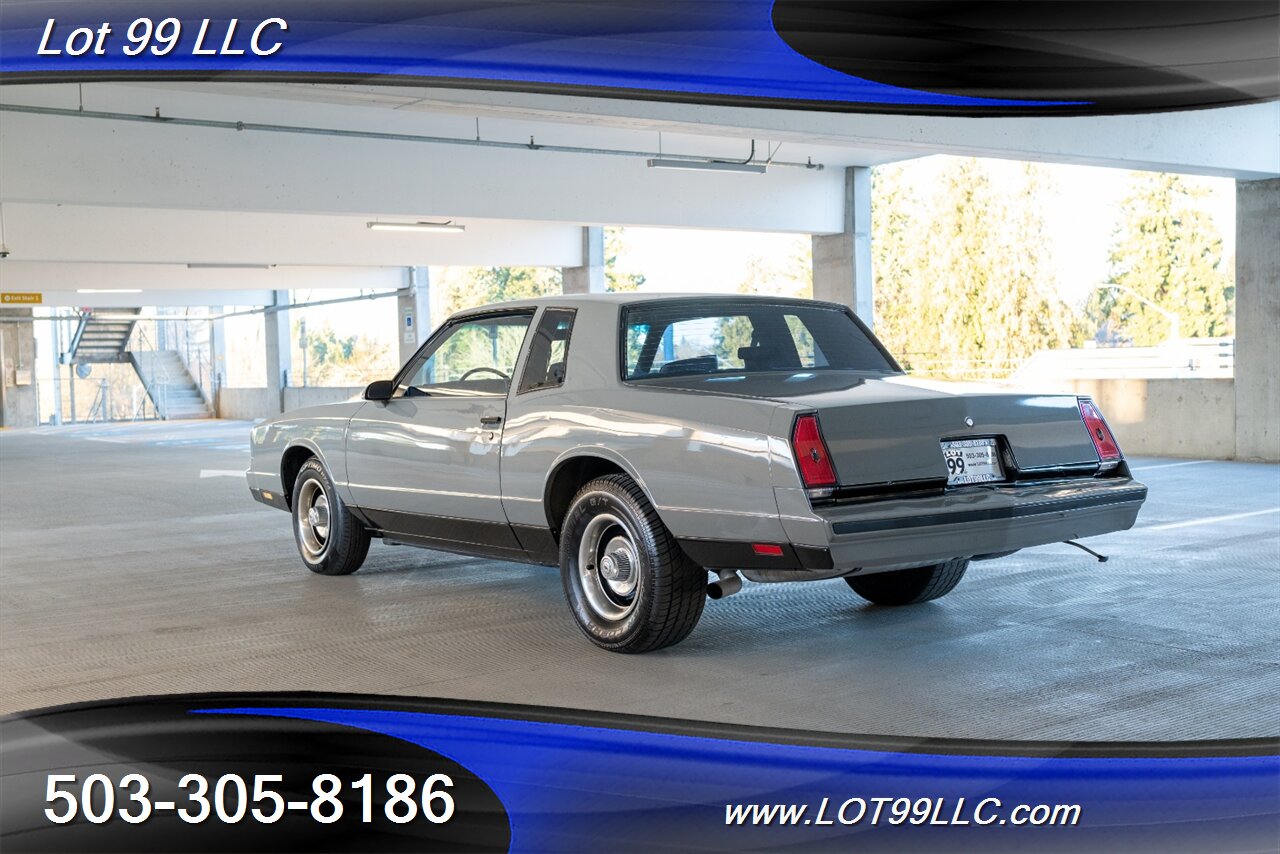 1986 Chevrolet Monte Carlo LS  Headers Rally's Digital Dash Lockup Converter - Photo 15 - Milwaukie, OR 97267