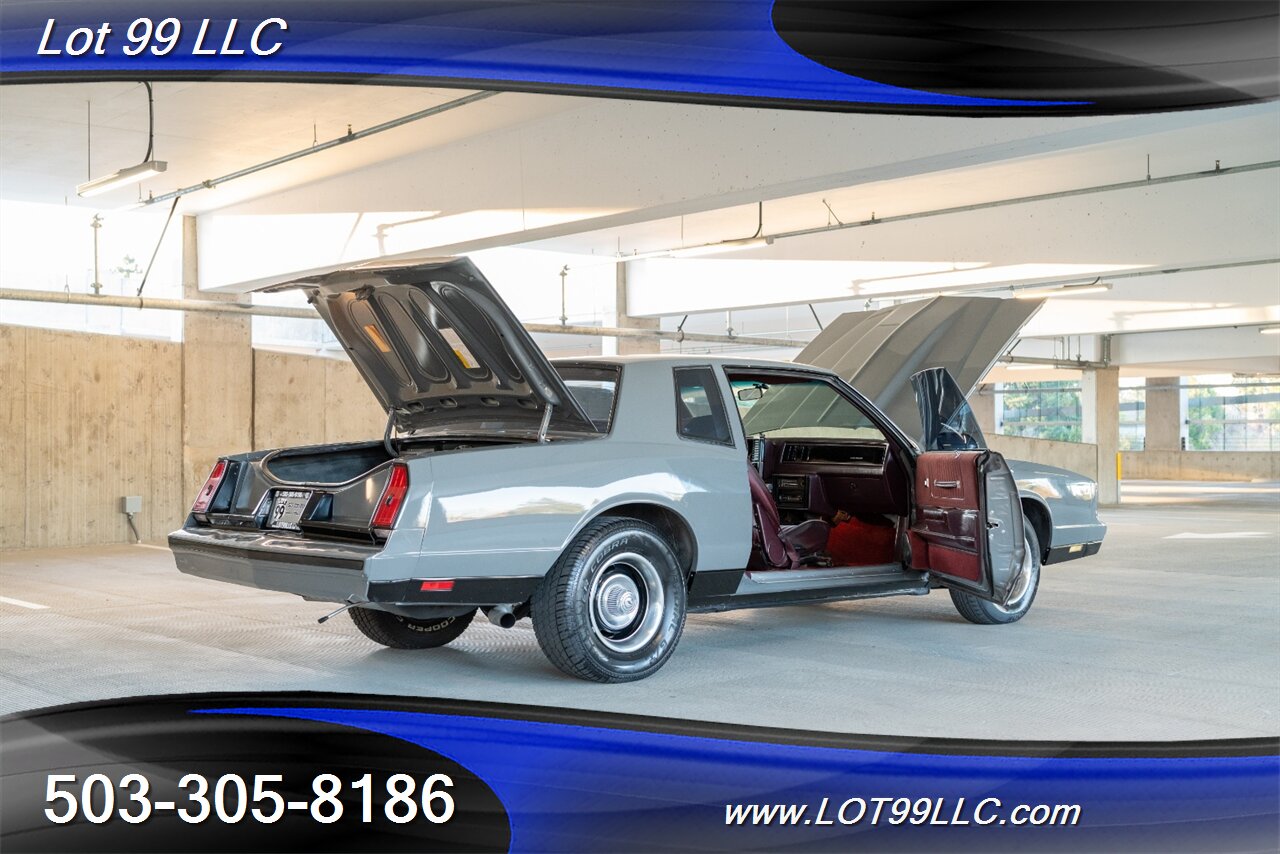 1986 Chevrolet Monte Carlo LS  Headers Rally's Digital Dash Lockup Converter - Photo 30 - Milwaukie, OR 97267