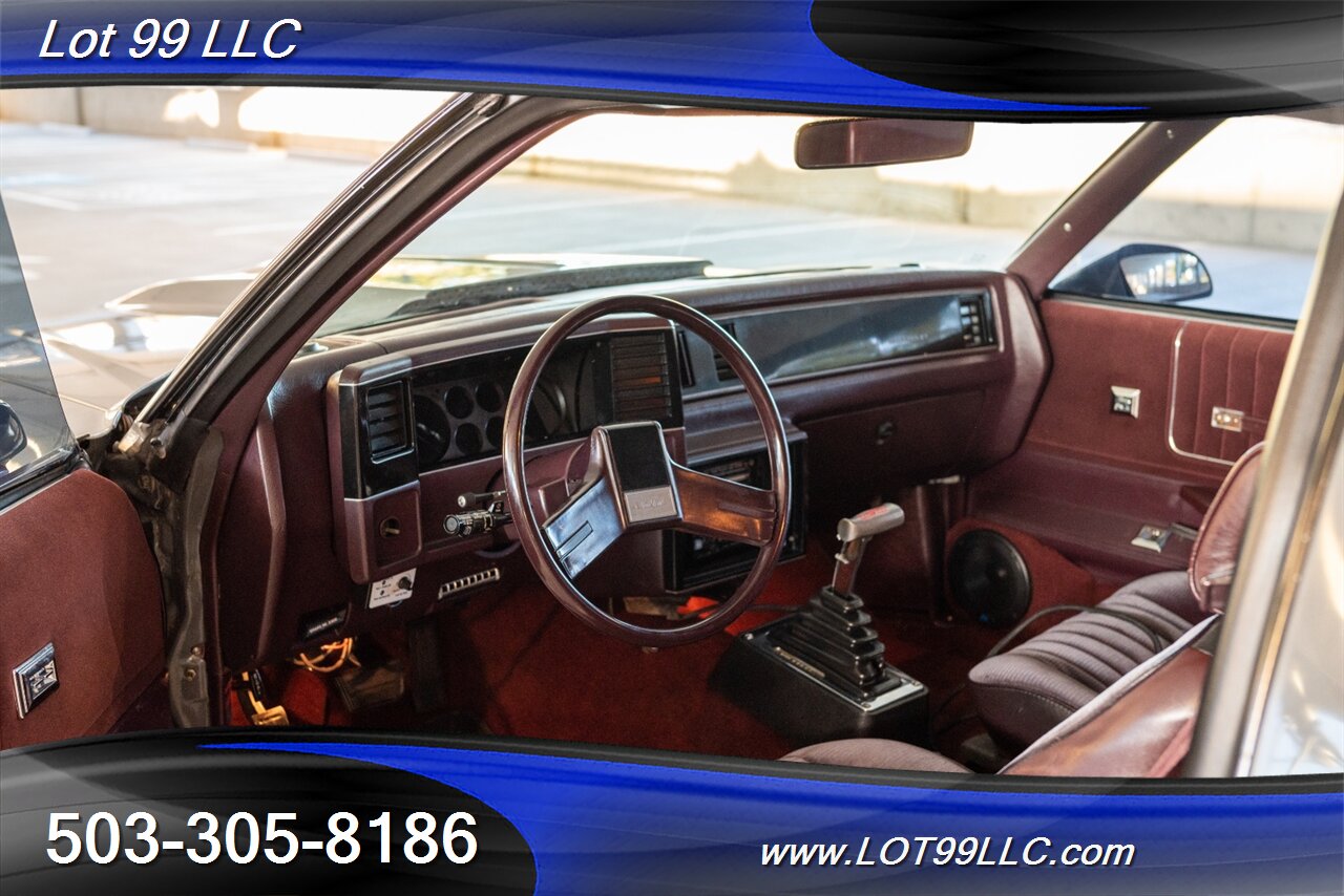 1986 Chevrolet Monte Carlo LS  Headers Rally's Digital Dash Lockup Converter - Photo 16 - Milwaukie, OR 97267