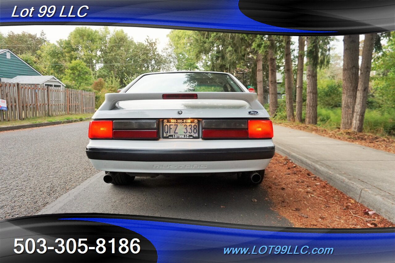 1987 Ford Mustang LX V8 5.0L 5 Speed Manual Moon Roof Race Seats   - Photo 10 - Milwaukie, OR 97267
