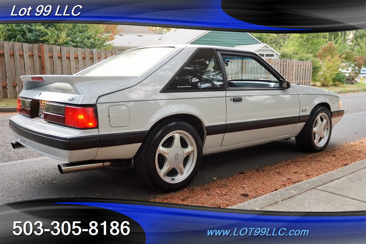 1987 Ford Mustang LX V8 5.0L 5 Speed Manual Moon Roof Race Seats   - Photo 9 - Milwaukie, OR 97267