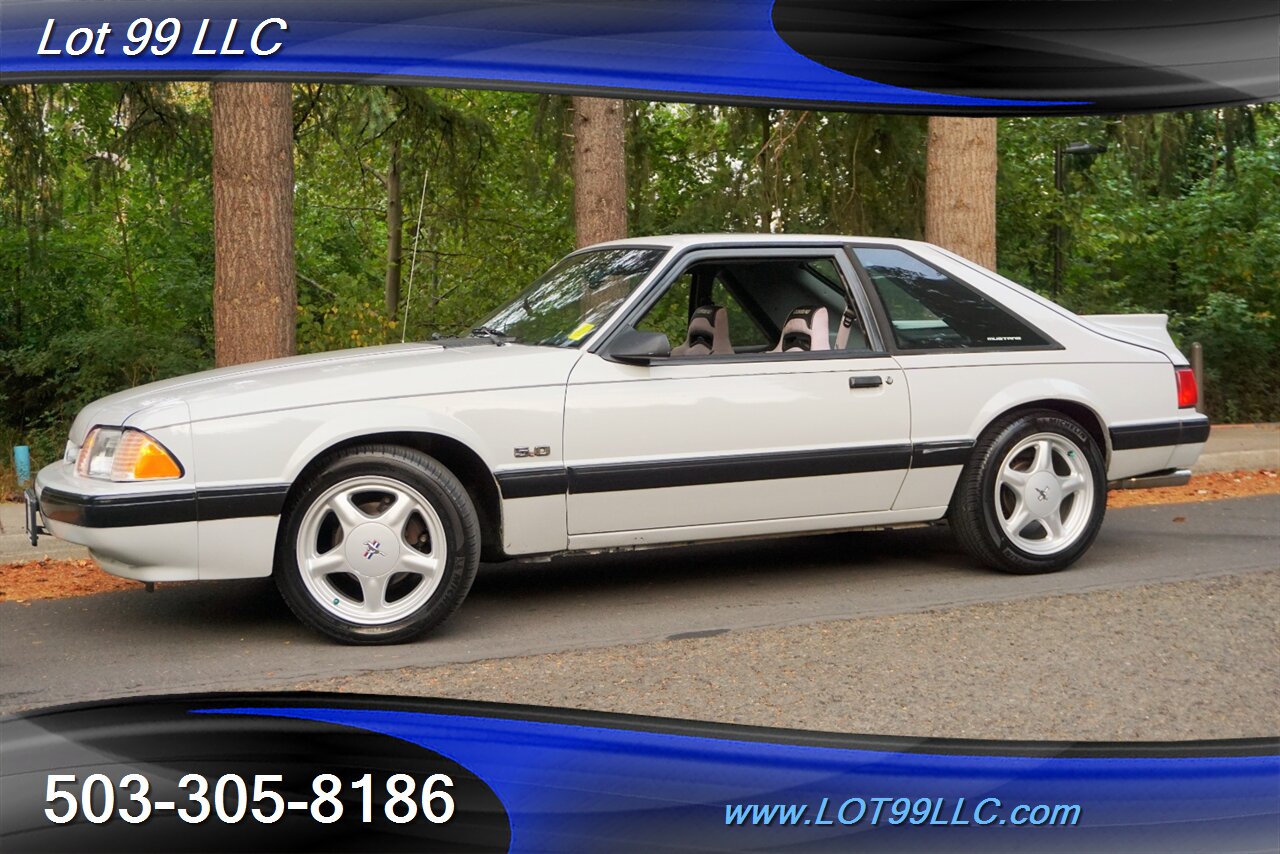 1987 Ford Mustang LX V8 5.0L 5 Speed Manual Moon Roof Race Seats   - Photo 5 - Milwaukie, OR 97267