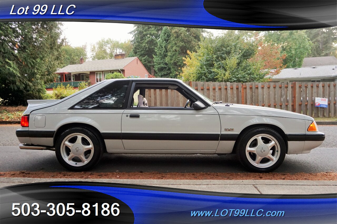 1987 Ford Mustang LX V8 5.0L 5 Speed Manual Moon Roof Race Seats   - Photo 8 - Milwaukie, OR 97267