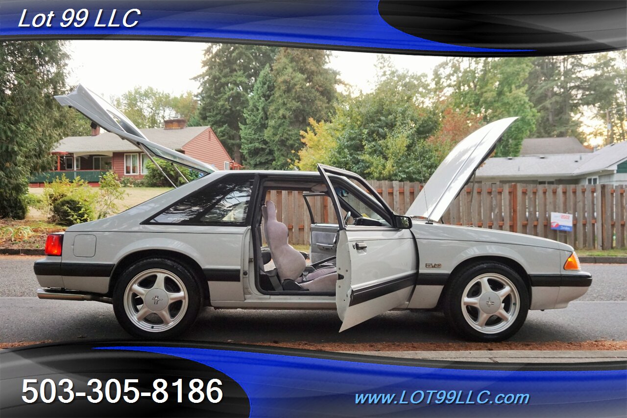 1987 Ford Mustang LX V8 5.0L 5 Speed Manual Moon Roof Race Seats   - Photo 27 - Milwaukie, OR 97267
